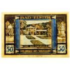 РАСПРОДАЖА!!! - ГЕРМАНИЯ БАД-ЭЛЬСТЕР (САКСОНИЯ) 50 пфеннигов 1922 год - UNC!