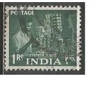 Индия. Телефонизация страны. 1955г. Mi#250.