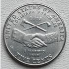 США 5 центов 2004 Р, Покупка Луизианы.