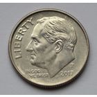 США, 10 центов (1 дайм), 2017 г. Р