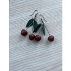 Серьги вишни