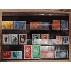 Лот гашенных полных мини серий Европы