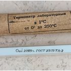 Термометр диапазон  0 до +250  СССР ретро 70-е годы