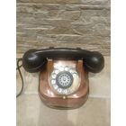 Телефон телефонный аппарат ретро медь