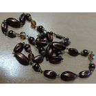 Бусы Чехия, СССР. 50+см