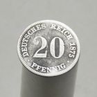 Германия 20 пфеннигов 1875 G