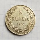 2 марки финляндия 1874 год