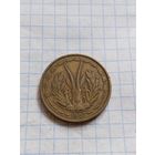25 восточноафриканских франков 1957 года