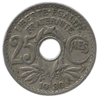 Французская Республика (Франция). 25 сантимов 1930