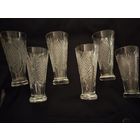 Набор 6 стопок по 100 мл.хрусталь винтаж СССР.