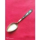 Ложка Серебро, СССР,875,Красивая..., орнамент, глазурь,без Минимальной цены