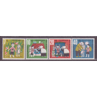 Германия, ФРГ - 1961 - Сказки братьев Гримм, Mi 369-372, MNH\\7