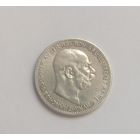 1 крона. 1913г. 835пр.,Франц Иосиф I. Австро-Венгрия.