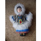 Кукла в национальном костюме . Куколка . Чукча . Эскимос . Елочная игрушка?