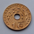 Голландская Ост-Индия 1 цент, 1945