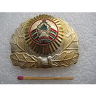 Кокарда МВД РБ (ВВ МВД) большая желтая, 1996 г.