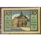 Нотгельд 50 пфеннигов 1922 год. Зуль,. Веймарская республика