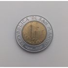 САН-МАРИНО  500 лир 1993 г.