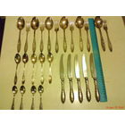 Набор столовый посеребренный МНЦ СССР