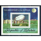 Либерия - 1978г. - 75 лет дирижаблям - полная серия, MNH [Mi bl. 89] - 1 блок