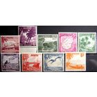 Британские колонии. Науру 1954 г. SG48-56 (9шт) полная серия MNH