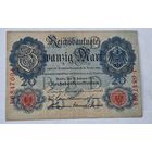 1914 год Германия 20 марок