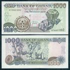 Гана 1000 седи 2003 год, UNC