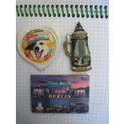 Три магнита с рубля!