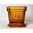 Ваза карандашница стекло винтаж 10см