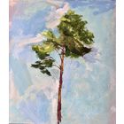 Валерий Песин, Этюд, х/м, 80х70 см, 2022г.