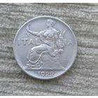 Werty71 Италия 1 лира 1922