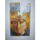 Швейцария 10 франков 2010 года