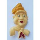 Брошь, значок СССР. Размер 4 см на 2,3 см