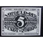 Нотгельды. 5 пфеннигов 1921