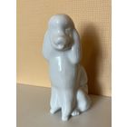 Фарфоровая статуэтка "Пудель"  Добруш. АУКЦИОН не с рубля без МПЦ.