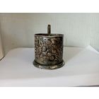 Подстаканник "Ягодник".Мельхиор .СССР.