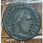 Монета Фоллис, император Лициний. 308-324 год.