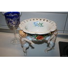 ВАЗА ФРУКТОВНИЦА СТАРАЯ ИНТЕРЬЕРНАЯ ЕВРОПА 19 век