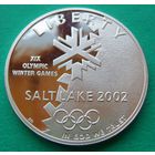 1 доллар 2002 Saltlake.