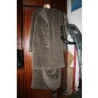 Пальто с юбкой из шерсти ламы