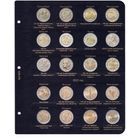 Лист для памятных и юбилейных монет 2 евро 2021-2022