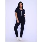 Костюм домашний женский с брюками и футболкой, новый