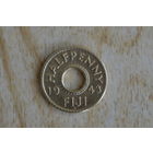 Фиджи 1/2 пенни 1943    Редкая!!!