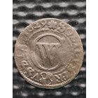 Бранденбург-Пруссия 1 шиллинг 1629 г. Георг Вильгельм(1618-1640 гг), без мц.