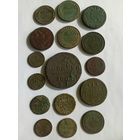 Монеты РИ 16 шт. Есть пореже. С рубля, без м.ц. См. др. мои лоты