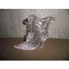 Туфелька хрустальная,сувенир,высота 12 см.Новая.