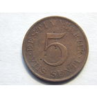 Эстония 5 сентов 1931г