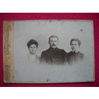 Фотография. Семейная пара. Фотография Петрушина и Свищева. Российская Империя.