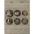 Набор монет Олимпиада - 1980 5, 10, 150 рублей Proof Копии