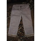 Бриджи женские пр.ИТАЛИЯ_с оригинальными кристалами Swarovski_цвет хамелеон, как на фото, фирменный оригинал на 100% от ROBERTA SCARPA_[великолепного качества]_размер-{S/M}-(26)-[38/40-42]_на бёдра 80